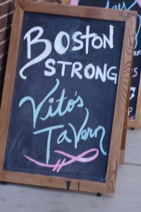 Boston Strong tavern sign