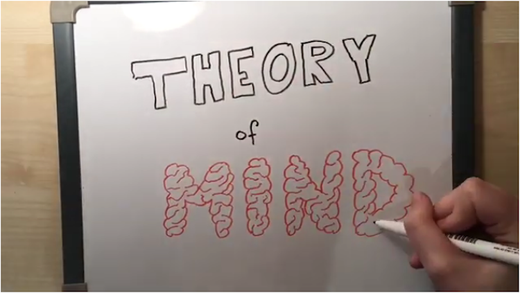 text theory of mind written on whiteboard
