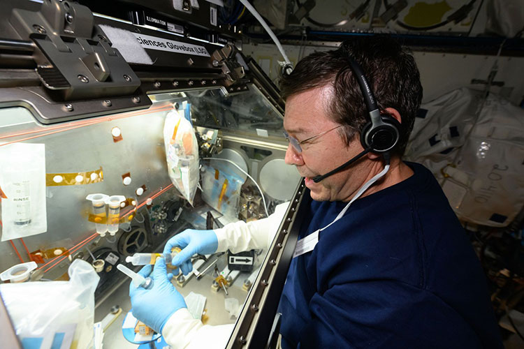 Astronaut Mike Barratt 