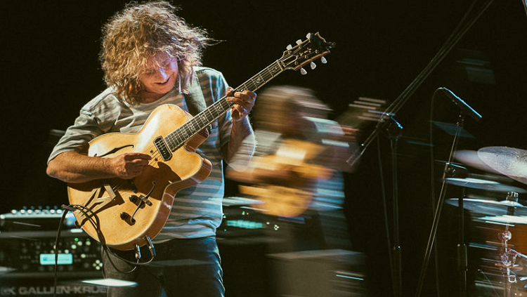 Pat Metheny Playing a Concert in Poland