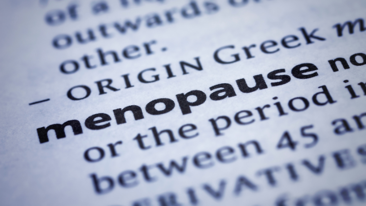 Menopause definition