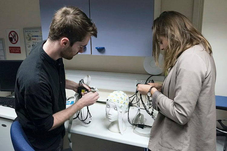Researchers in Steve Fleming’s lab