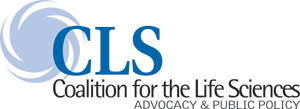 Logo of the Coalition for the Life Sciences (CLS).